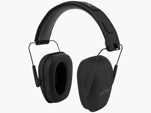 ULTRX SHIELD Passive Earmuffs Midnight Gray
