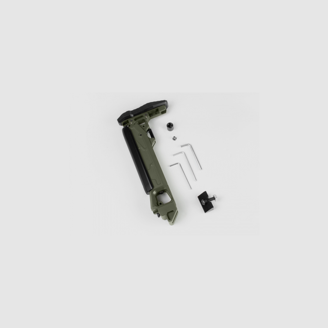 KPYK Fester Teleskop Hinterschaft für AK CRC 9035 OD Green