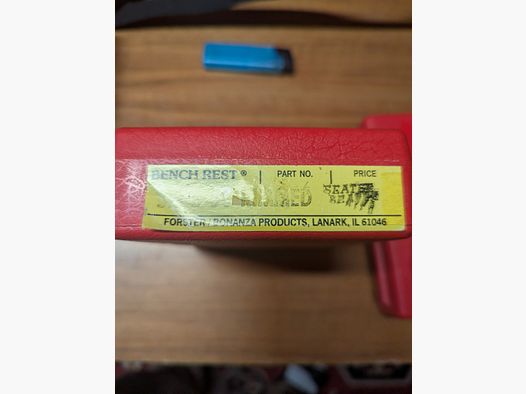Forster Benchrest 7mm-08 matrice nuova e mai usata
