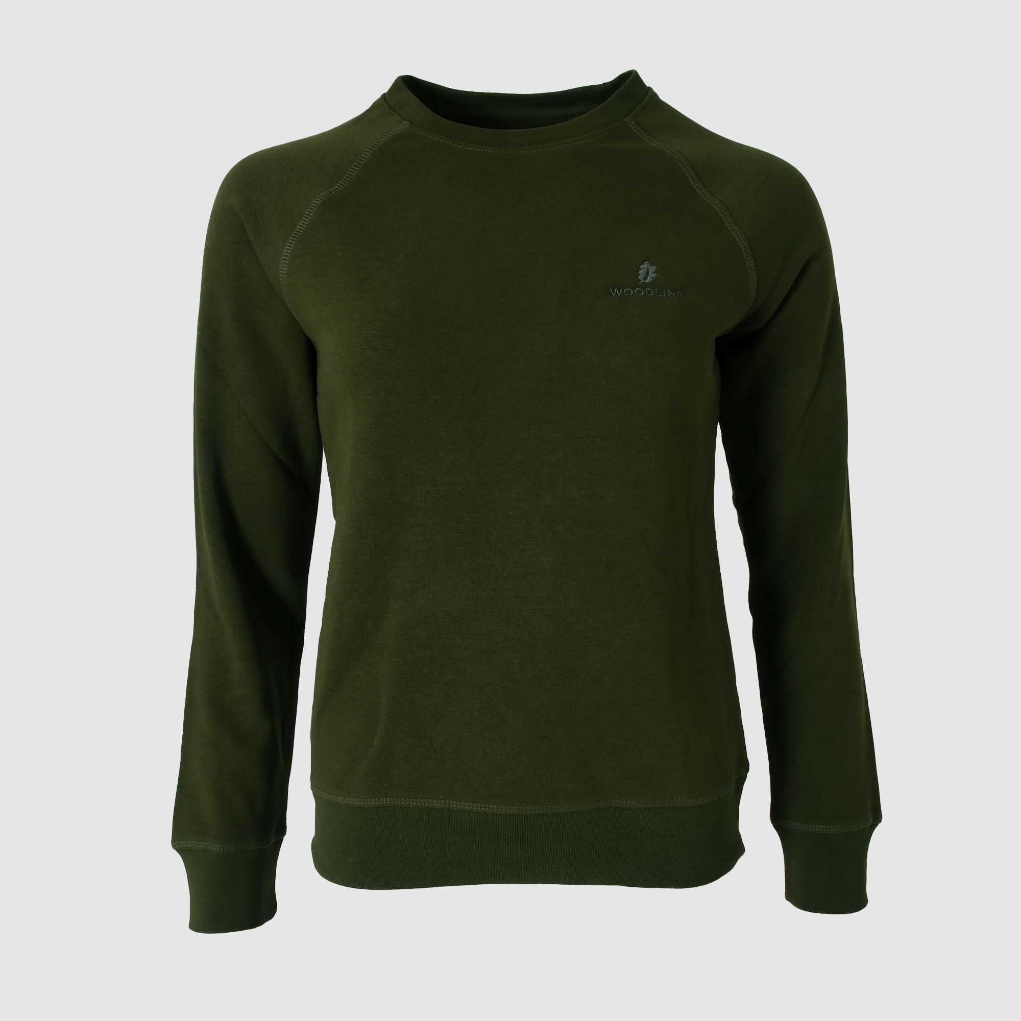 Woodline Sweatshirt Grön Dam XL