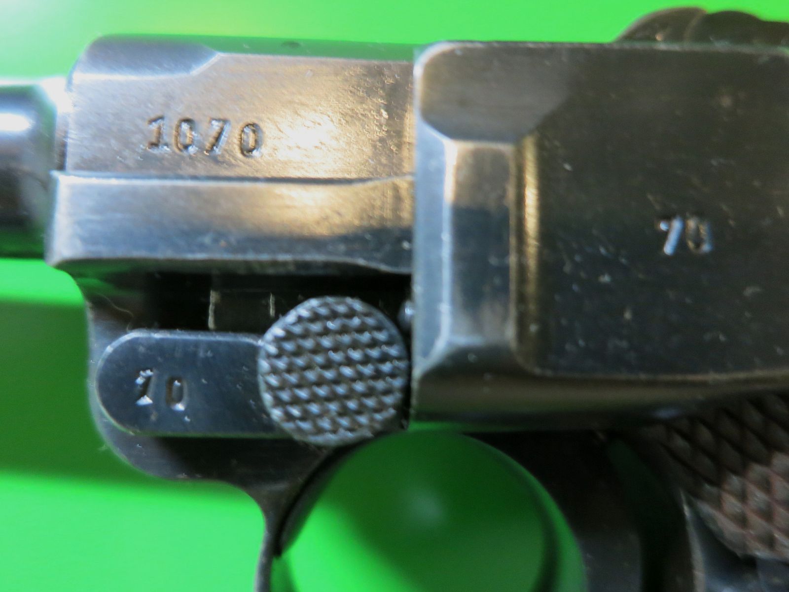 Mauser, pistol 08, P08, 9 mm Luger, matching numbers, WaA Wehrmacht     #74- RESERVED
