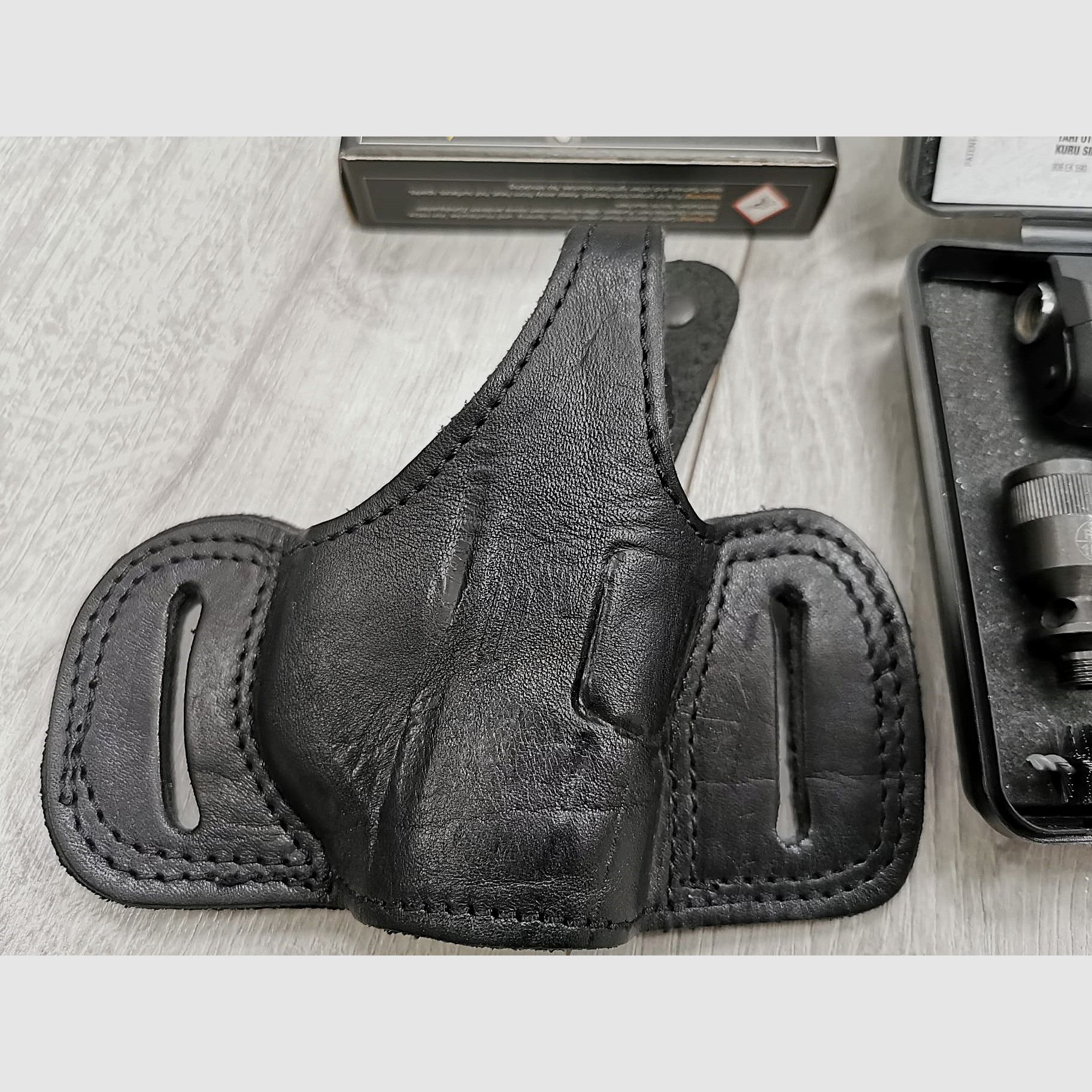 Zoraki 906 Schreckschuss Pistole 9mm Schwarz-Chrom Set Angebot. Neuware!!