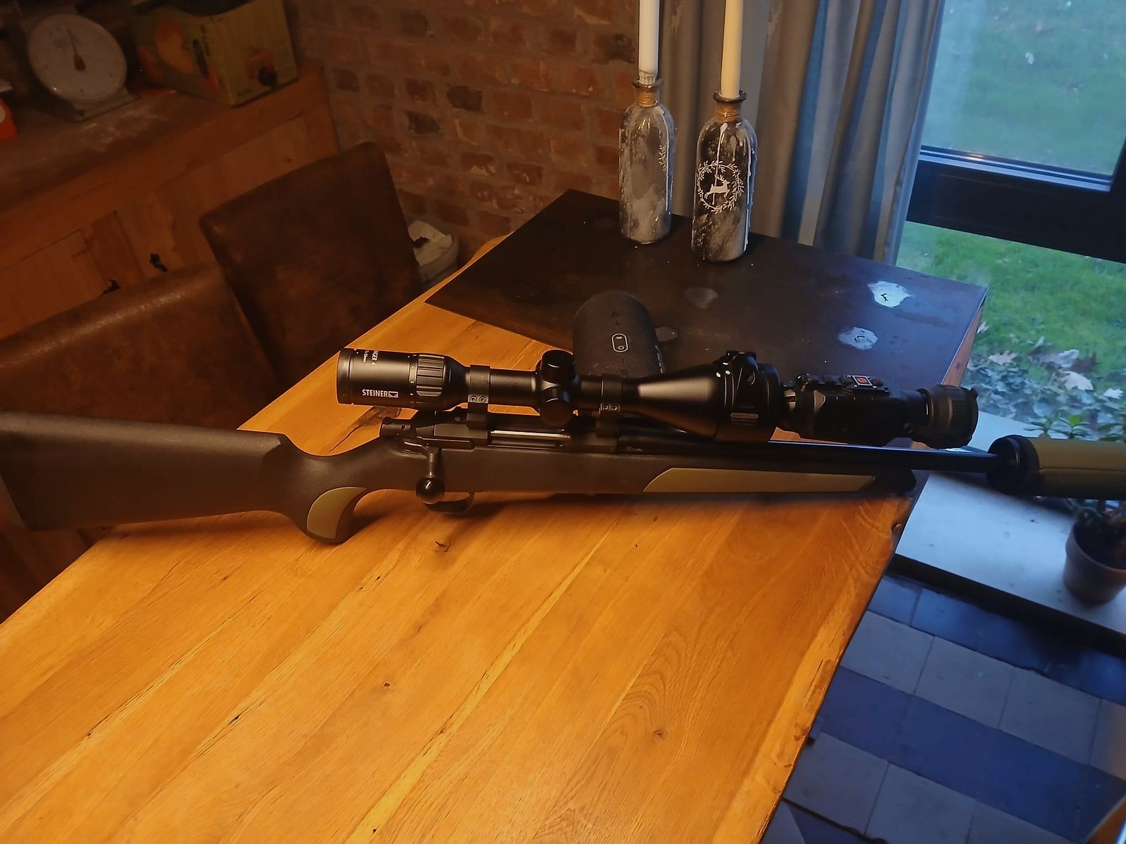 Steelaction HS .308 win Hausken 184 xtr. Guide T435 Leupond Mount Steiner Ranger