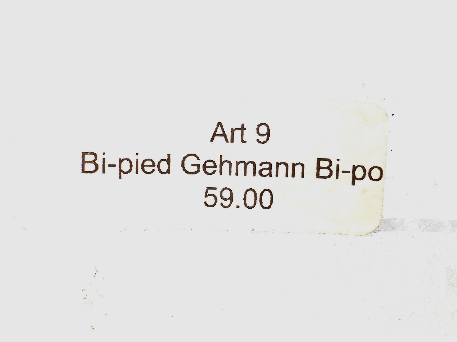 Bipod GEHMANN für UIT-Schiene, Bild 2 von 2