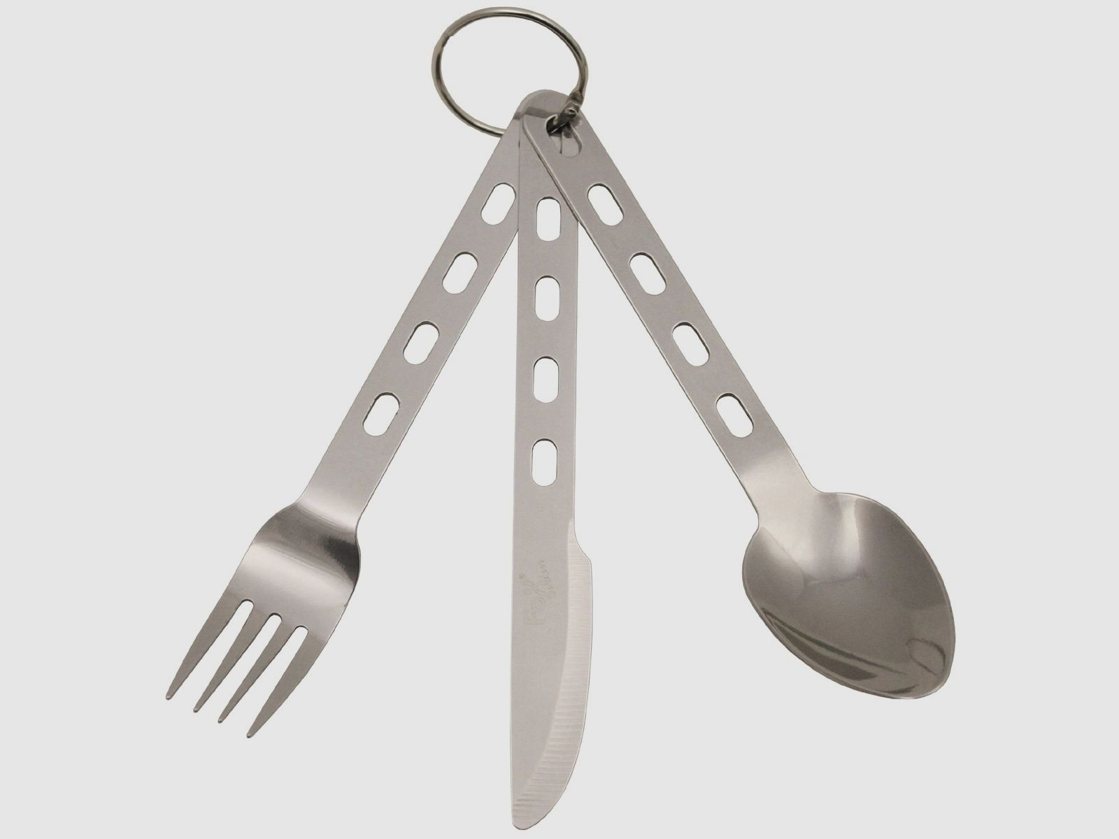 Cutlery, "Extra Light", 3-piece, with ring, stainless steel