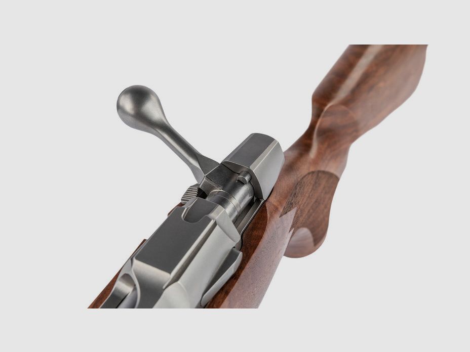 SAKO 90 HUNTER STAINLESS .308 Win., stainless, Lauflänge 20", Drall 10", S90 Standard Abzug, 5 Schuss, geölter Holzschaft mit bayer. Backe, ohne Visierung, MG M15x1, Bild 5 von 5