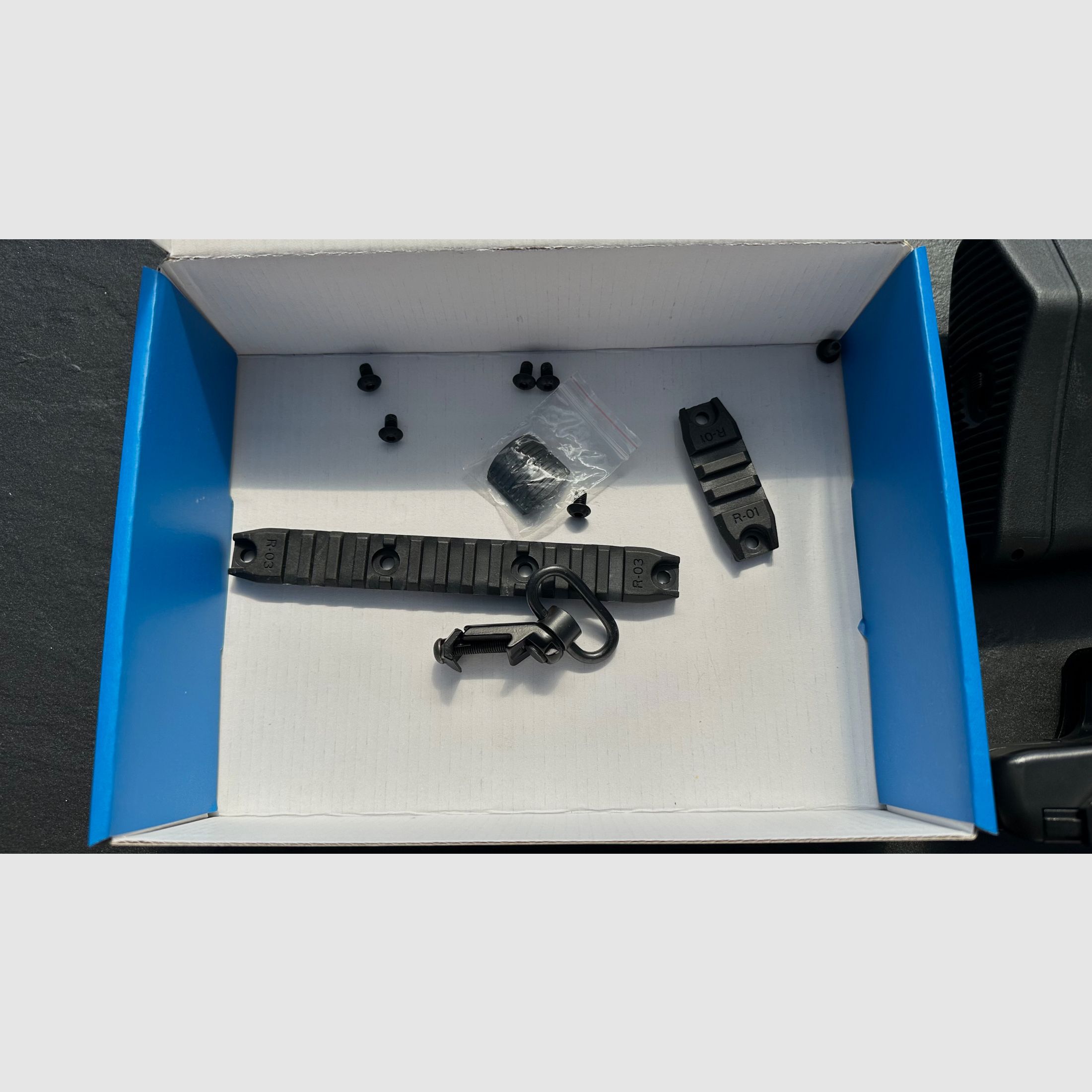 S-AEG complete set, like new (Ares Amoeba AM-009-BK)