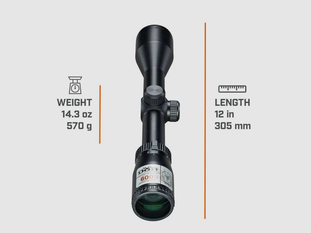 Bushnell Trophy 3–9x40 DOA600 (SKU 753960B)