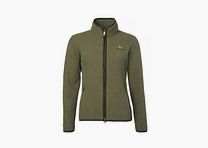 Chevalier Mainstone Fleece Jacket Khaki Green Women 44W
