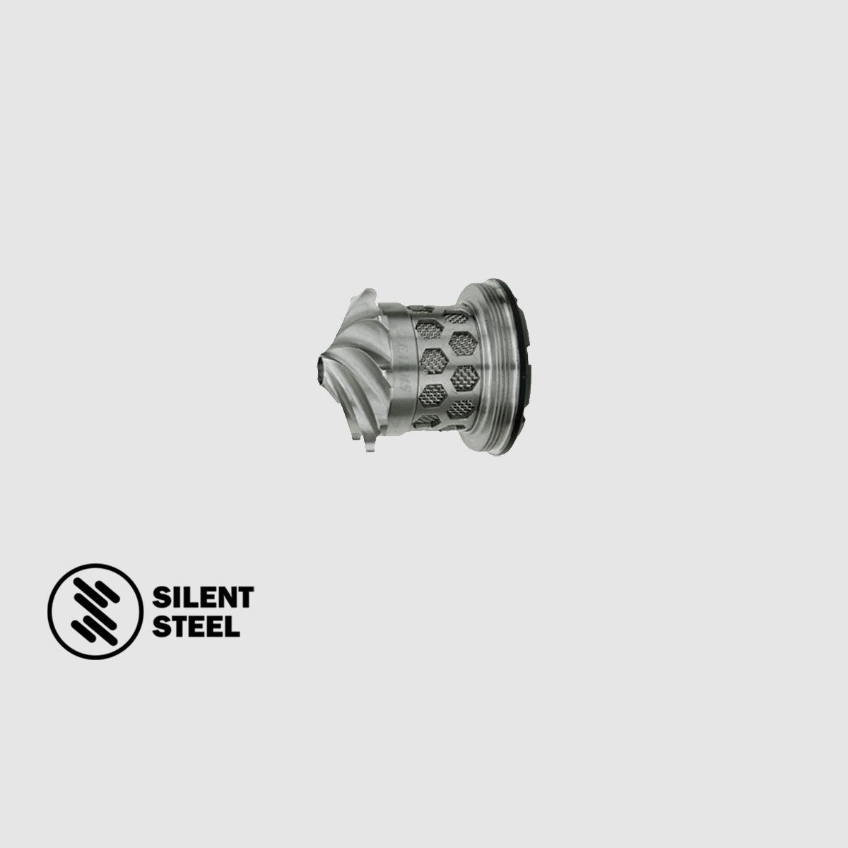 SILENT STEEL Micro Flow Streamer Suppression Unit 7.62 AB, image 1 of 2
