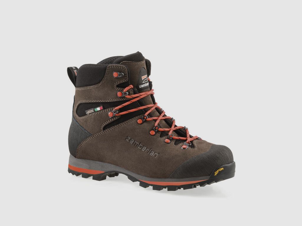 Bottes de Chasse ZAMBERLAN 1103 STORM GTX MARRON/ORANGE 42, image 1 sur 3