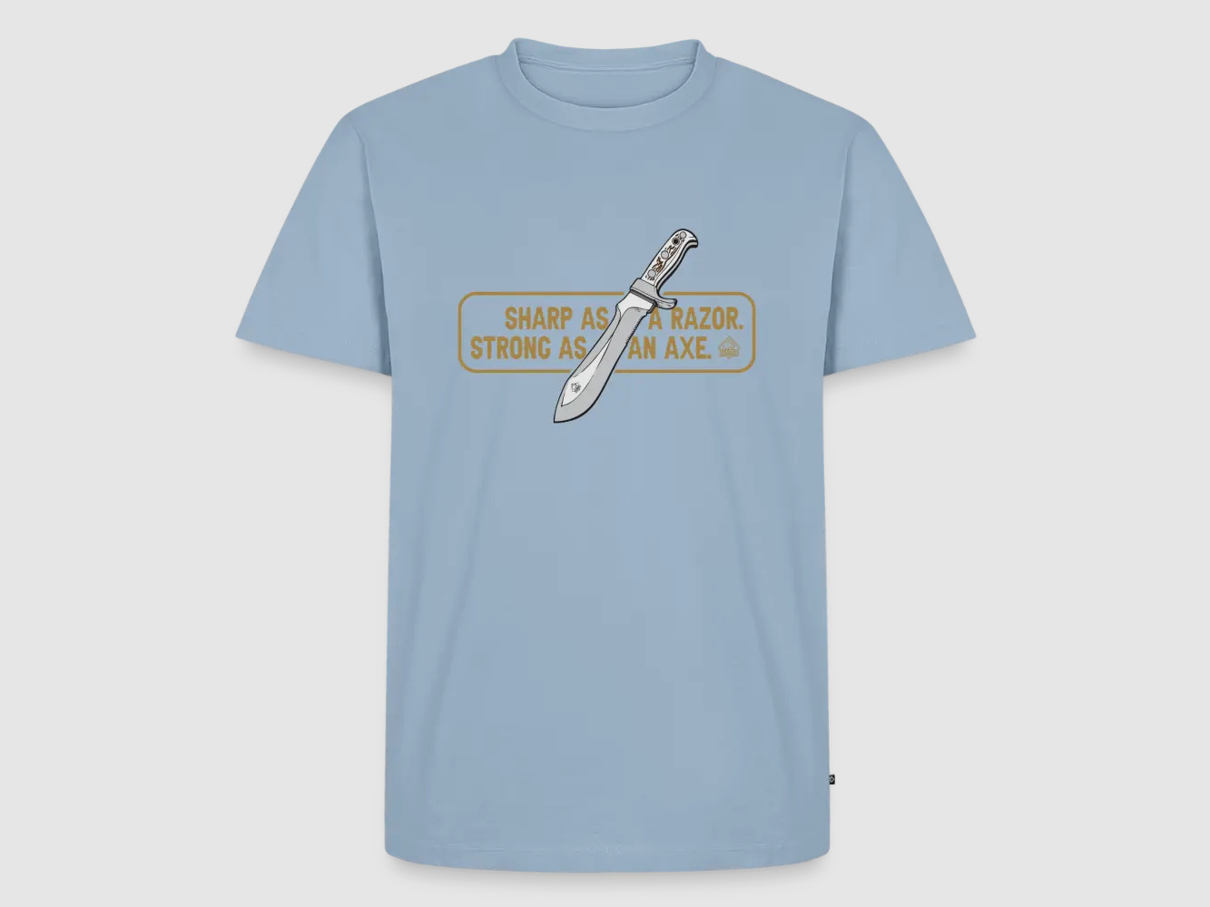 PUMA Męska Premium T-Shirt "White Hunter Sharp & Strong"