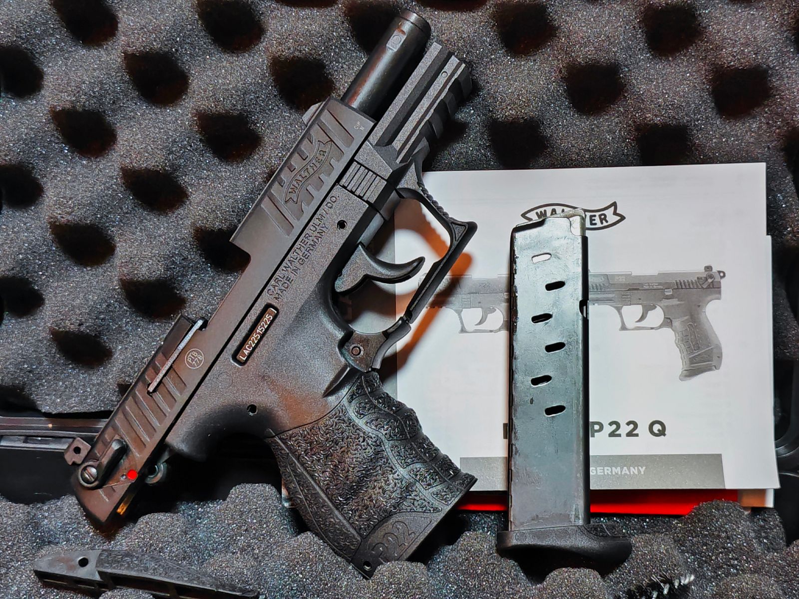 Umarex Walther P22Q + Schreckschussmunition