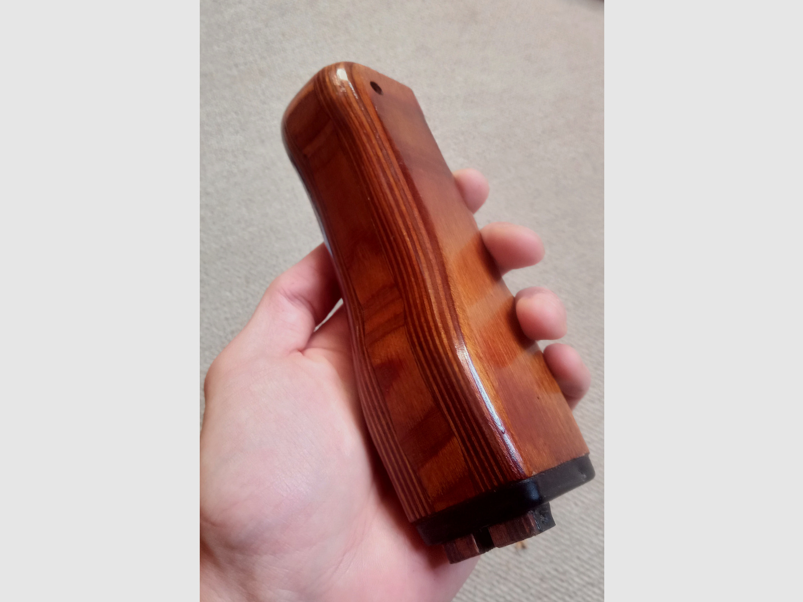 Original russischer RPK Griff & Handschutz aus Schichtholz mit Ferrule eingepasst für AK (AK74 / AK-100 / Saiga / AKM / Yunker 2/3/4 / Cybergun)