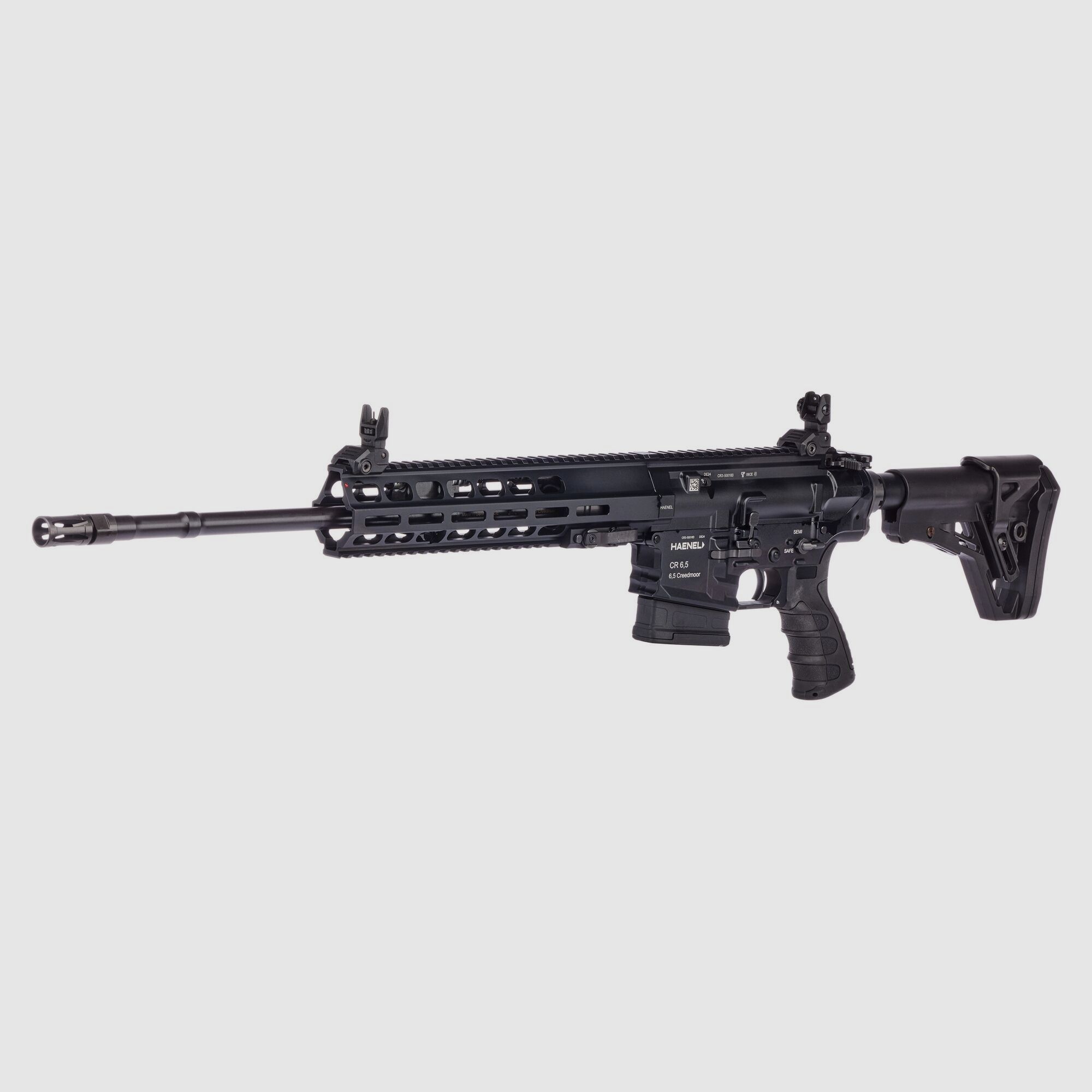 Fucile semiautomatico Haenel CR 6,5 M-LOK guardia a mano grilletto match Creedmoor