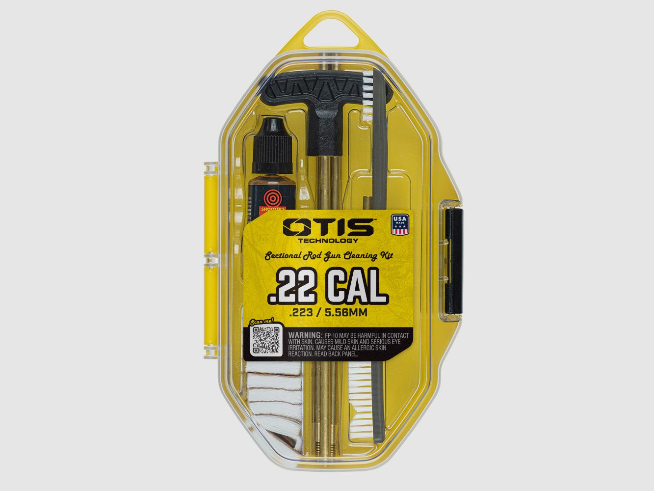 Set di pulizia Otis per .22/.223 incluso box di stoccaggio