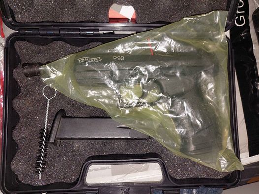 Walther P99 | 9mm P.A.K. et étui Walther.