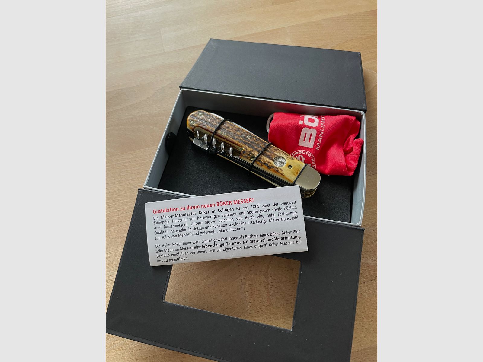 Böker Jagmesser "Trio" 