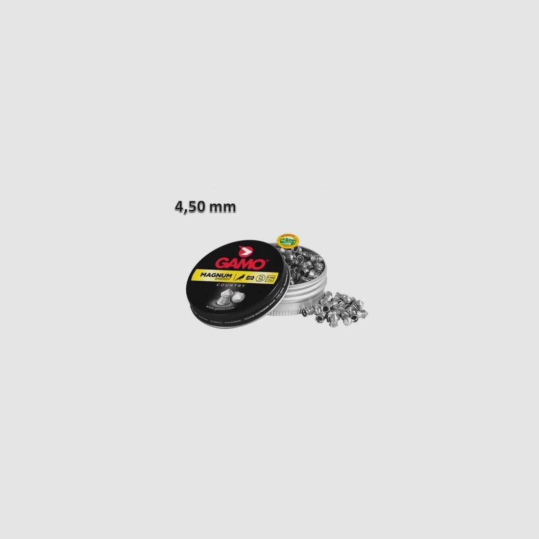 GAMO Geschosse MAGNUM Kal.4.5mm - 0.49gr