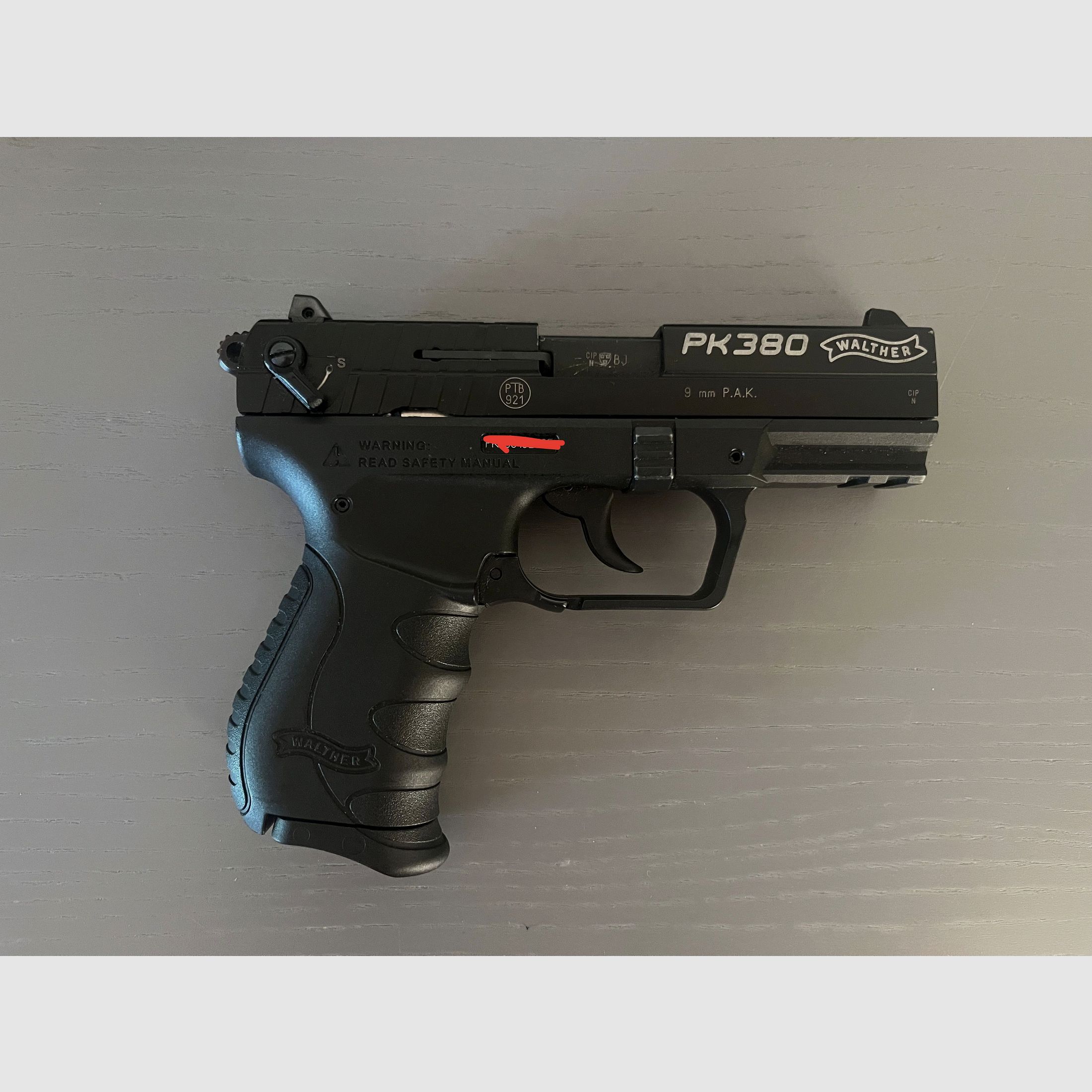 Walther Pk380 Schreckschuss 
