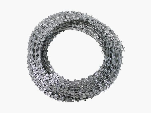 Filo di ferro spinato zincato MFH 50m