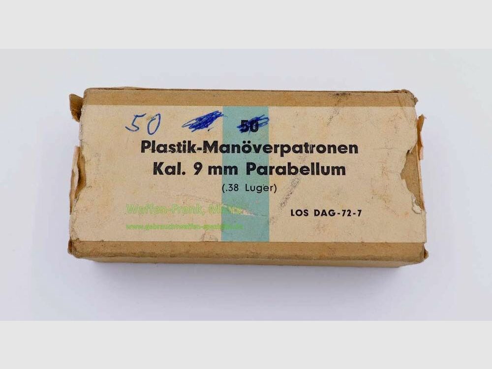 Dynamit Nobel Manöver/Platz 9mmLuger/Parabellum/9x19