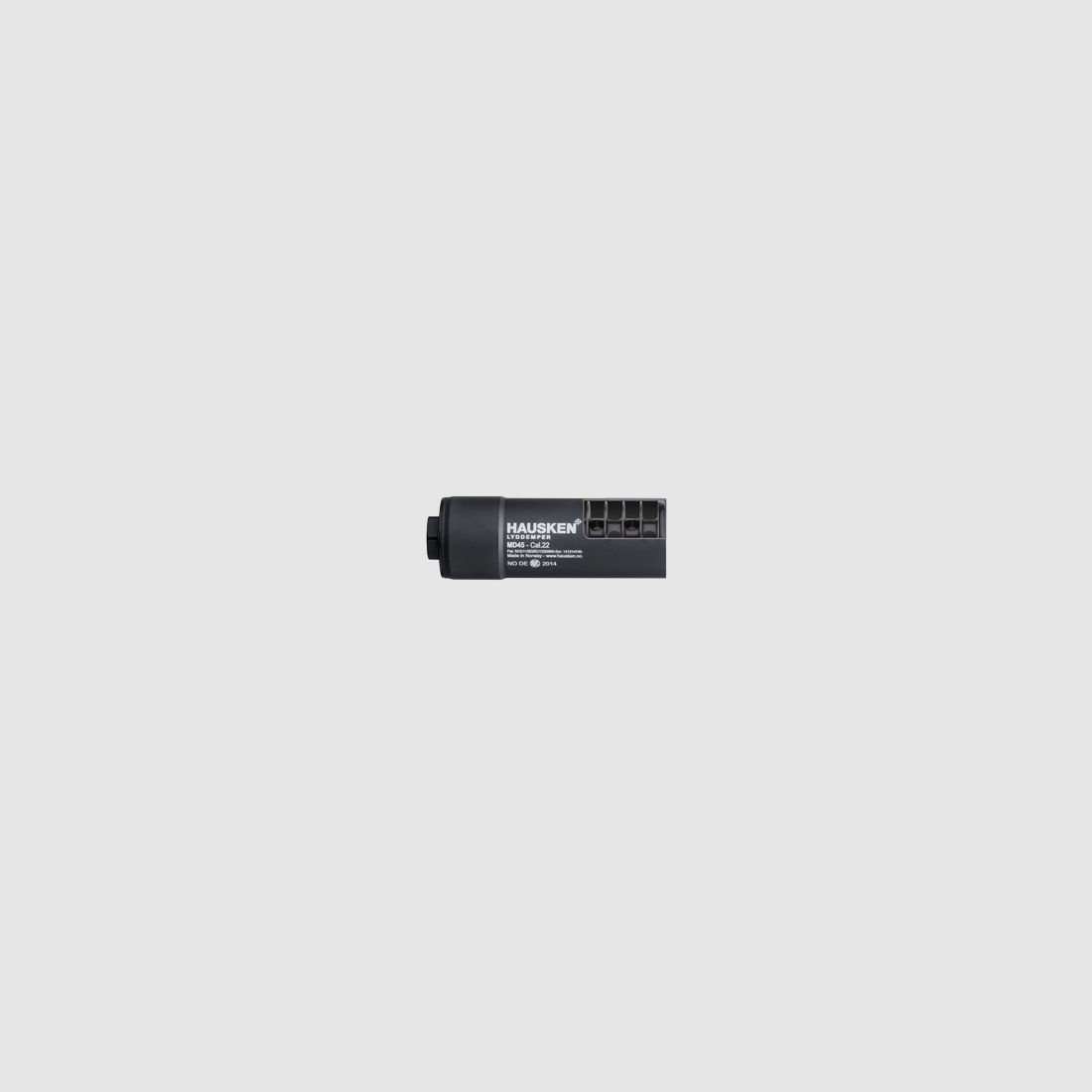 HAUSKEN MD 45 MINI SILENZIATORE CAL 17-22 LR M18X1, immagine 2 di 2