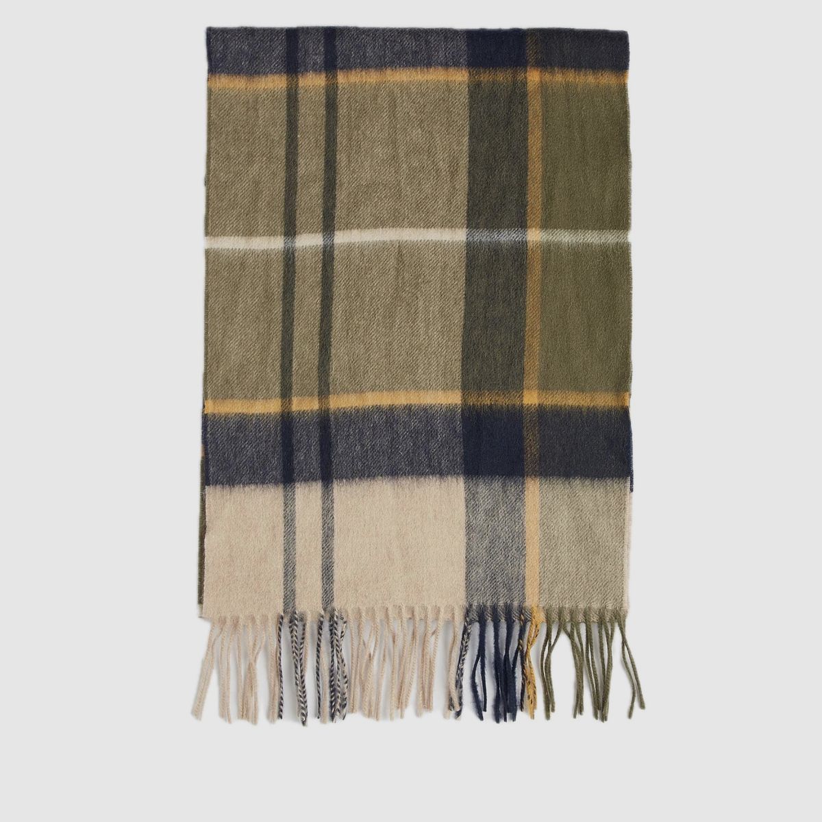 BARBOUR Schal Carrbridge Tartan Scarf Forest Mist Tartan