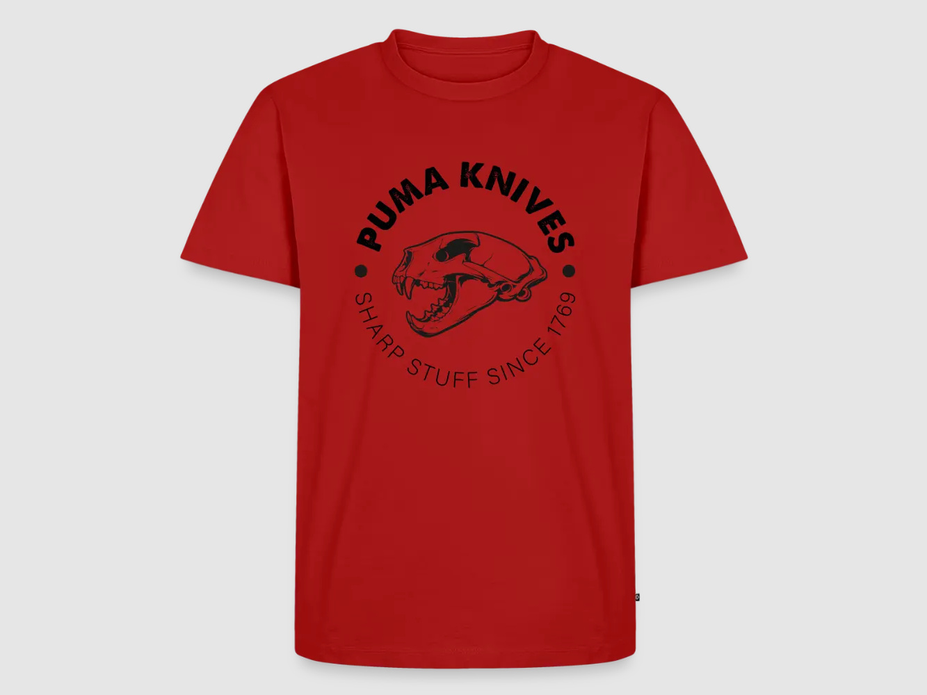 PUMA Men´s Premium T-Shirt "PUMA KNIVES Skull BW"