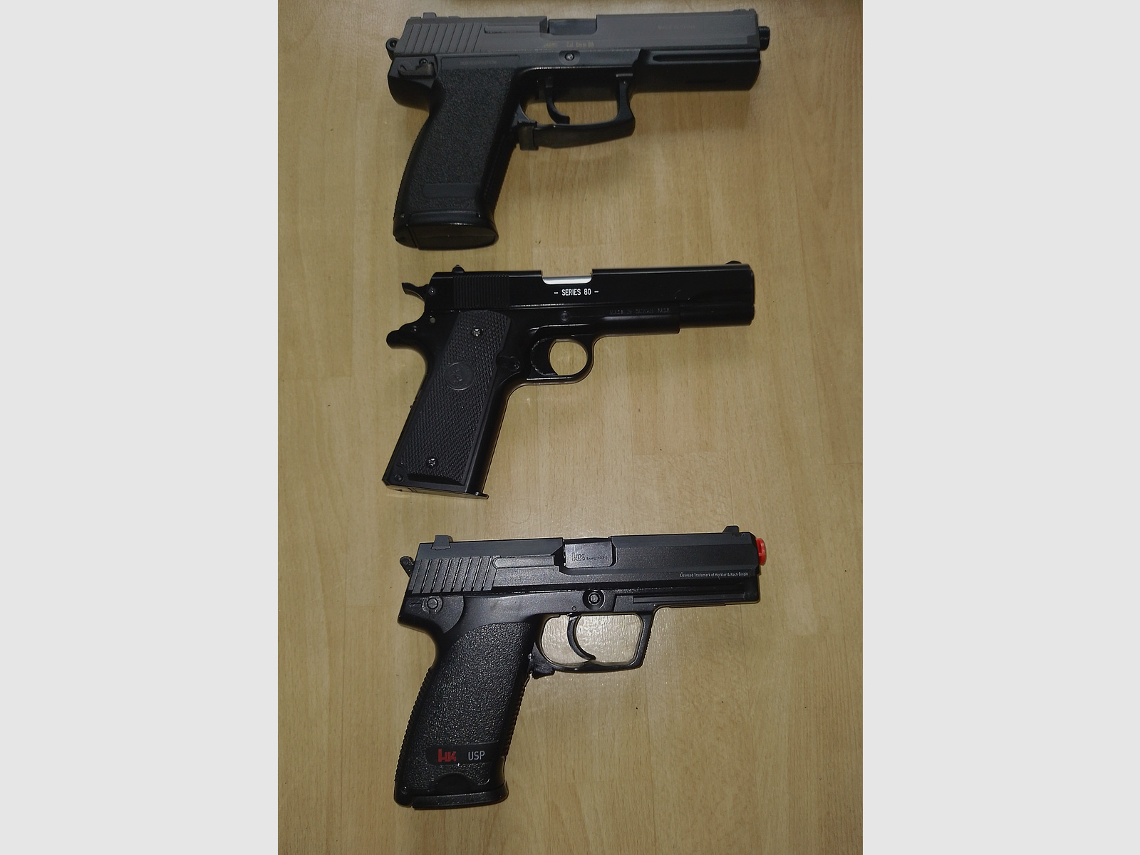 3  Federdruck Pistolen  6mm BB