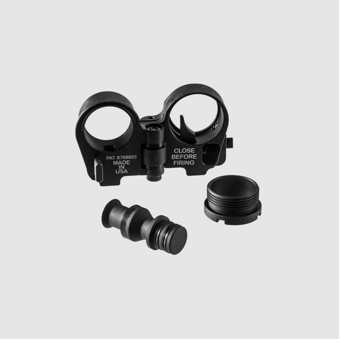 Diversas piezas de tuning y repuesto para armas largas: adaptador de culata plegable LAW Tactics para AR15 y modelos compatibles, imagen 3 de 3
