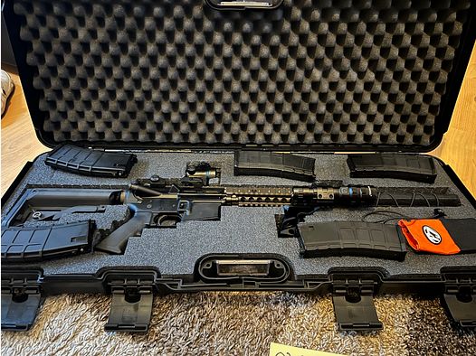 GHK Daniel Defence MK18 Forged Receiver mit 5 Mags und Zubehör