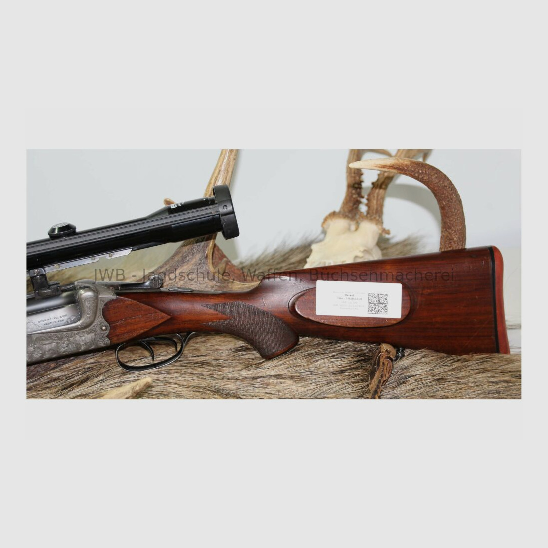 Merkel Bockbüchsflnte Q1 mit Zeiss Diatal 7x65R;12/70