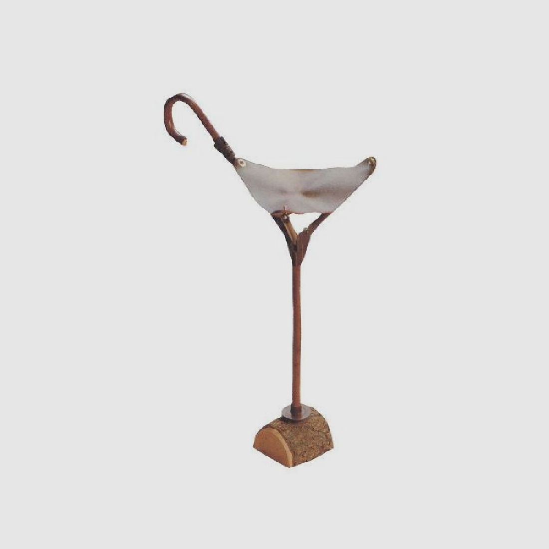 Jagdsitzstock aus Kastanie