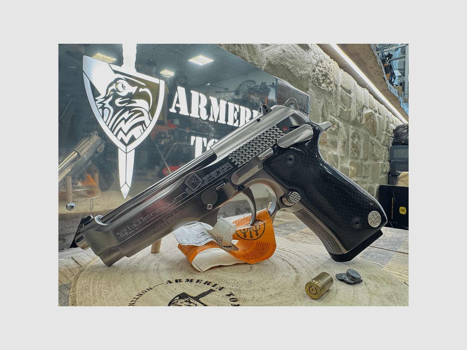 NUOVA – PISTOLA – BERETTA MOD. BILLENNIUM SERIE LIMITATA cal. 9×21, immagine 1 di 9