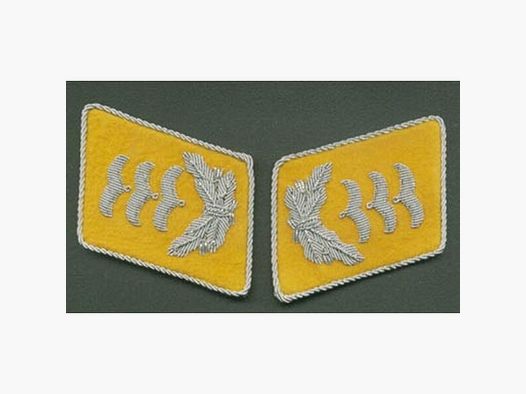 Kragenspiegel Hauptmann Flieger/Fallschirmjäger Repro !!!