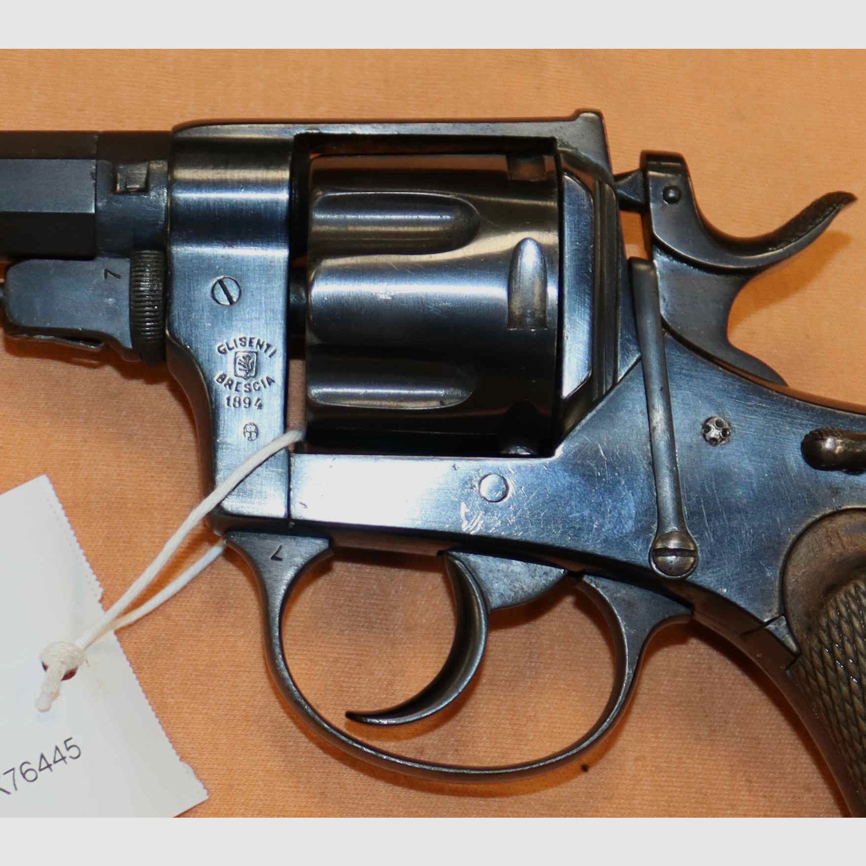 Glisenti Revolver Model 1889 Caliber 10.40, image 2 of 8
