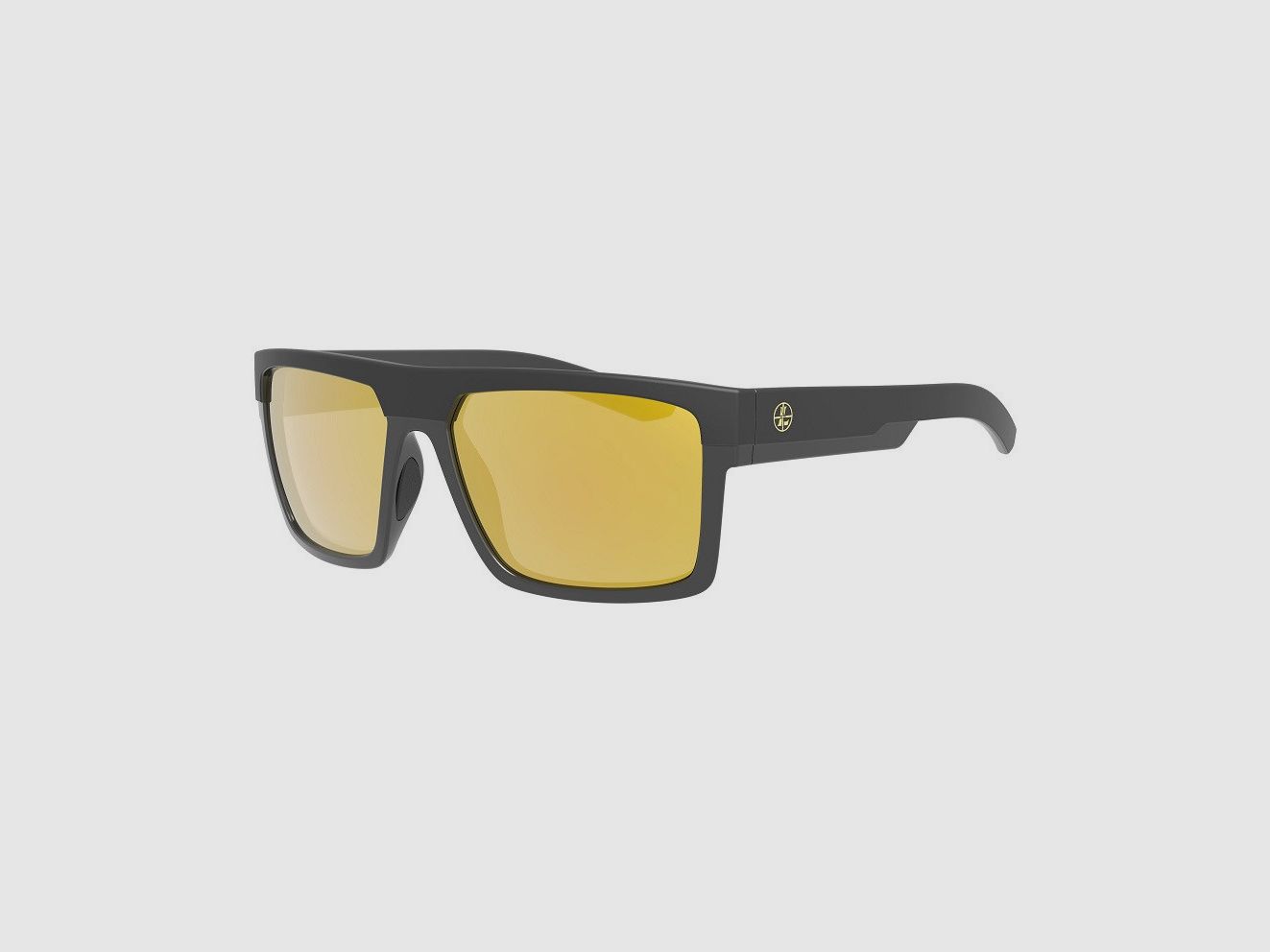 Sonnenbrille Leupold Becnara Schwarz - Orange Spiegel