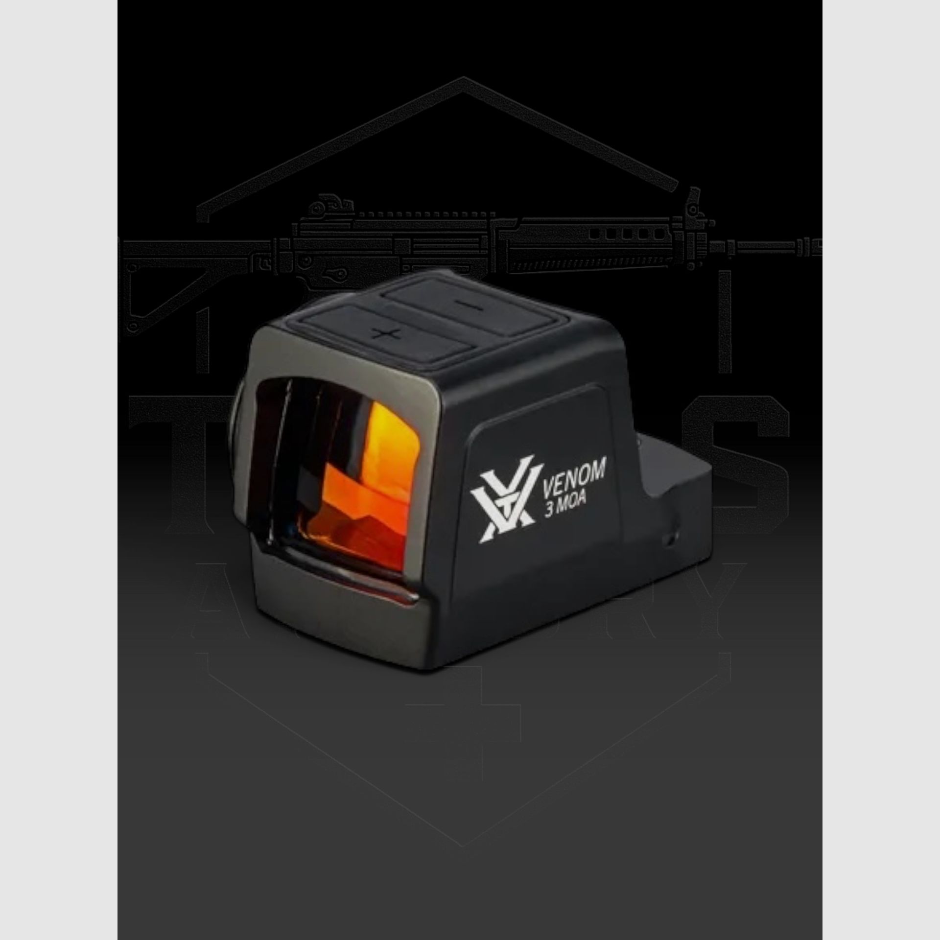 VORTEX OPTICS, Venom Enclosed Micro Red Dot 3 MOA - Black, Bild 1 von 5