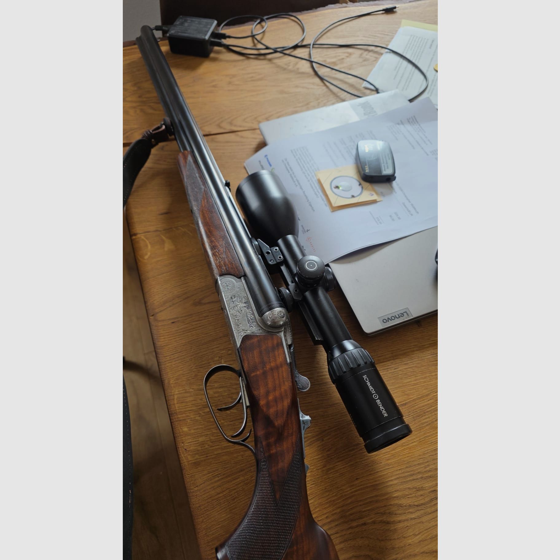 Drilling Merkel insert barrel hand tensioner Schmidt Bender Zenith