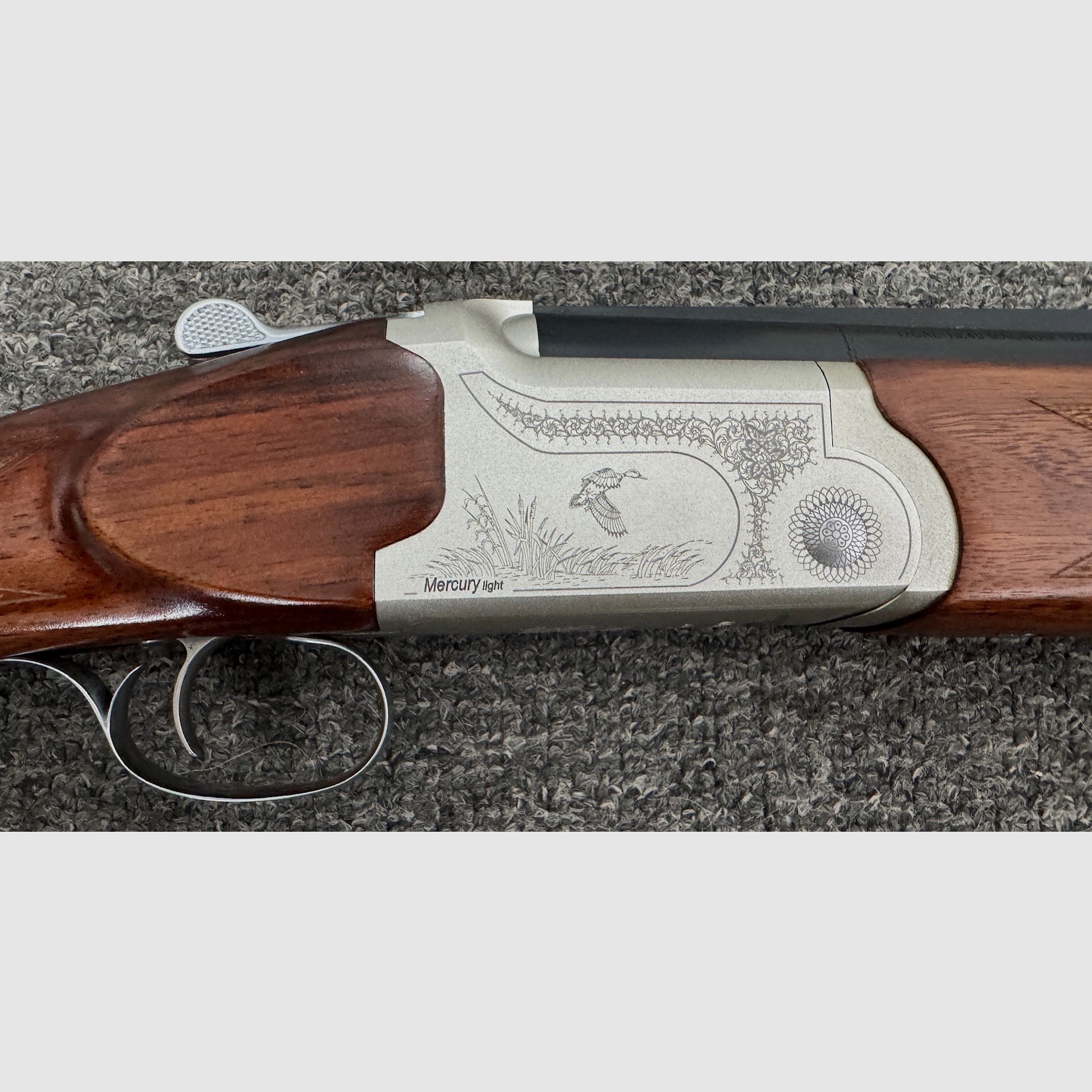 Mercury Bockdoppelflinte Light Silber Stahlschrotbeschuss