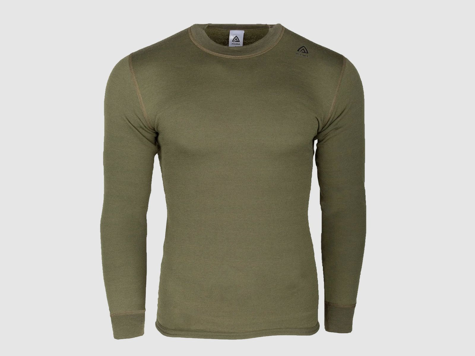 aclima Aclima Longsleeve HotWool Crew Neck olive night