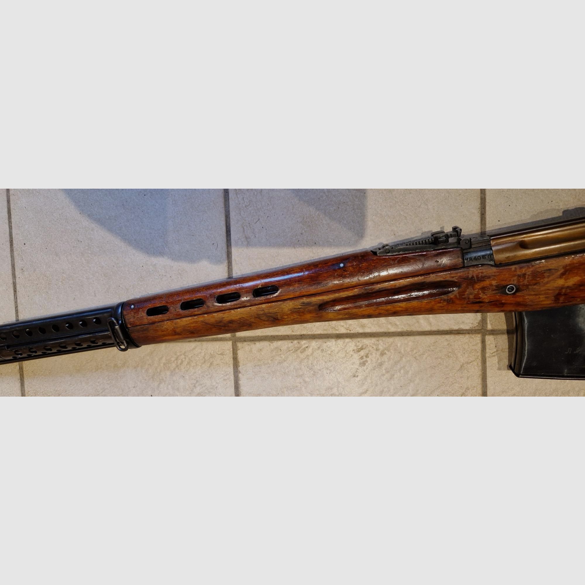 Stalingradgewehr SVT40 in 7,62x54R