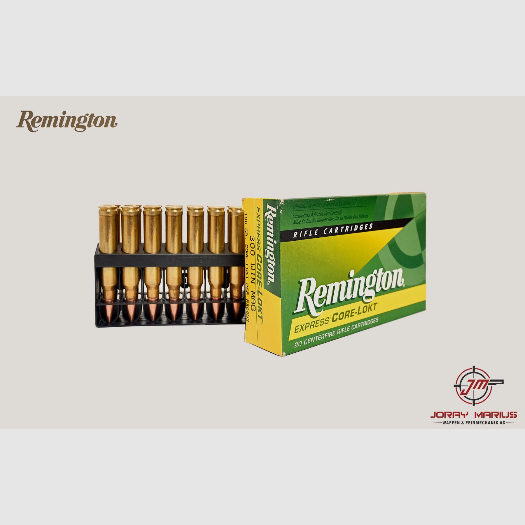 .300 Win. Mag. Remington 180gr Core-Lokt