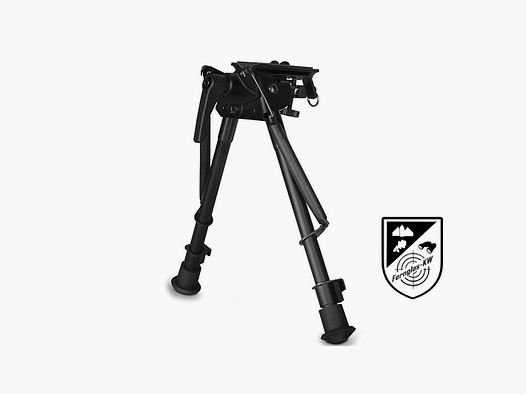 HAWKE 70006 Tilt BIPOD Zweibein 9-13" 23-33cm Höhenverstellbar