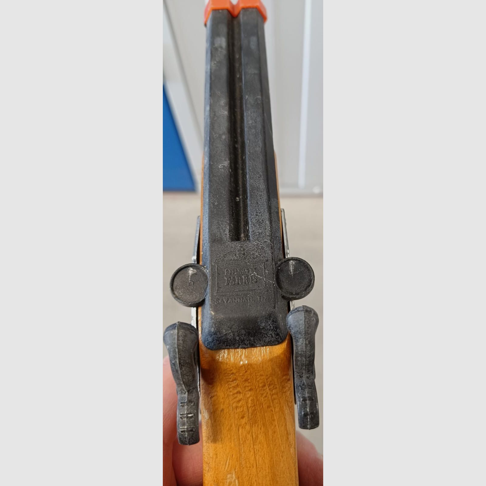 Toy, flintlock pistol, Parris, image 6 of 8