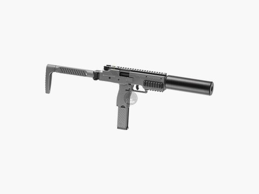 Softair - Pistolet maszynowy - Zestaw VORSK VMP-1 SMG GBB Semi szary - od 18 lat, powyżej 0,5 Joule