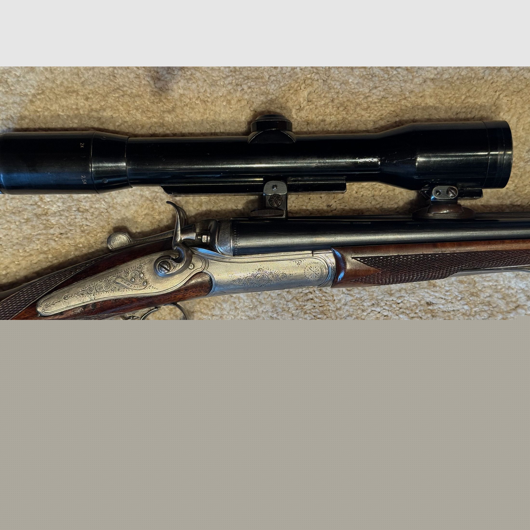 Ferlacher Hahnbüchsflinte  |  KAL 9,3x82R  |  20/65