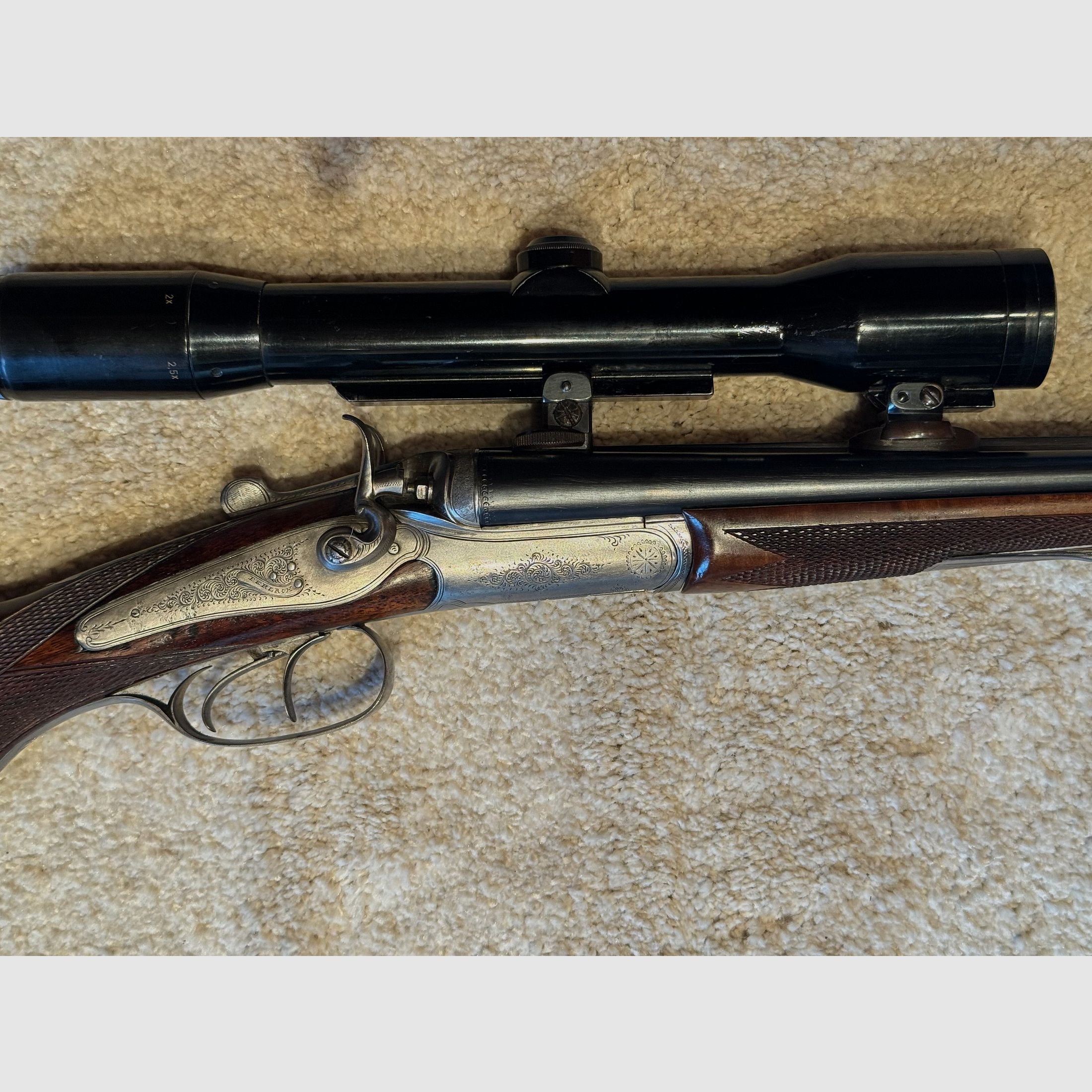 Ferlacher Hahnbüchsflinte  |  KAL 9,3x82R  |  20/65