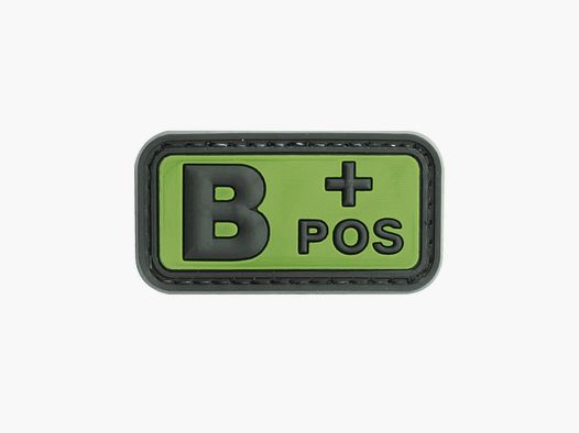 Blutgruppen Patch B - Positiv